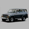 Landcruiser 70 серии LJ 91-93, KZJ 93-96 перед и зад пруж., квадратные фары